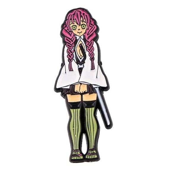 Demon Slayer Mitsuri Kanroji Japanese Anime Kimetsu no Yaiba Enamel Pins 328-1 - Picture 1 of 4